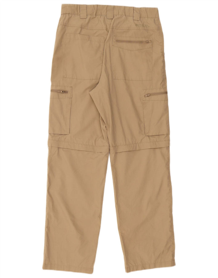Mountain Warehouse ženske ravne kargo hlače W30 L30 bež poliester