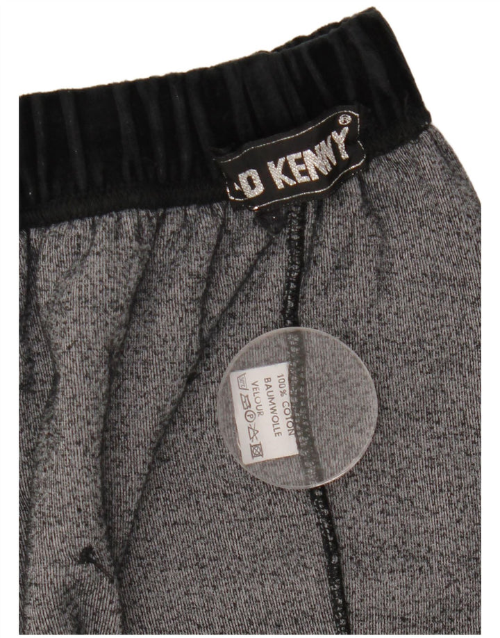 Kenny ženska baršunasta mini suknja W30 Srednje crni pamuk