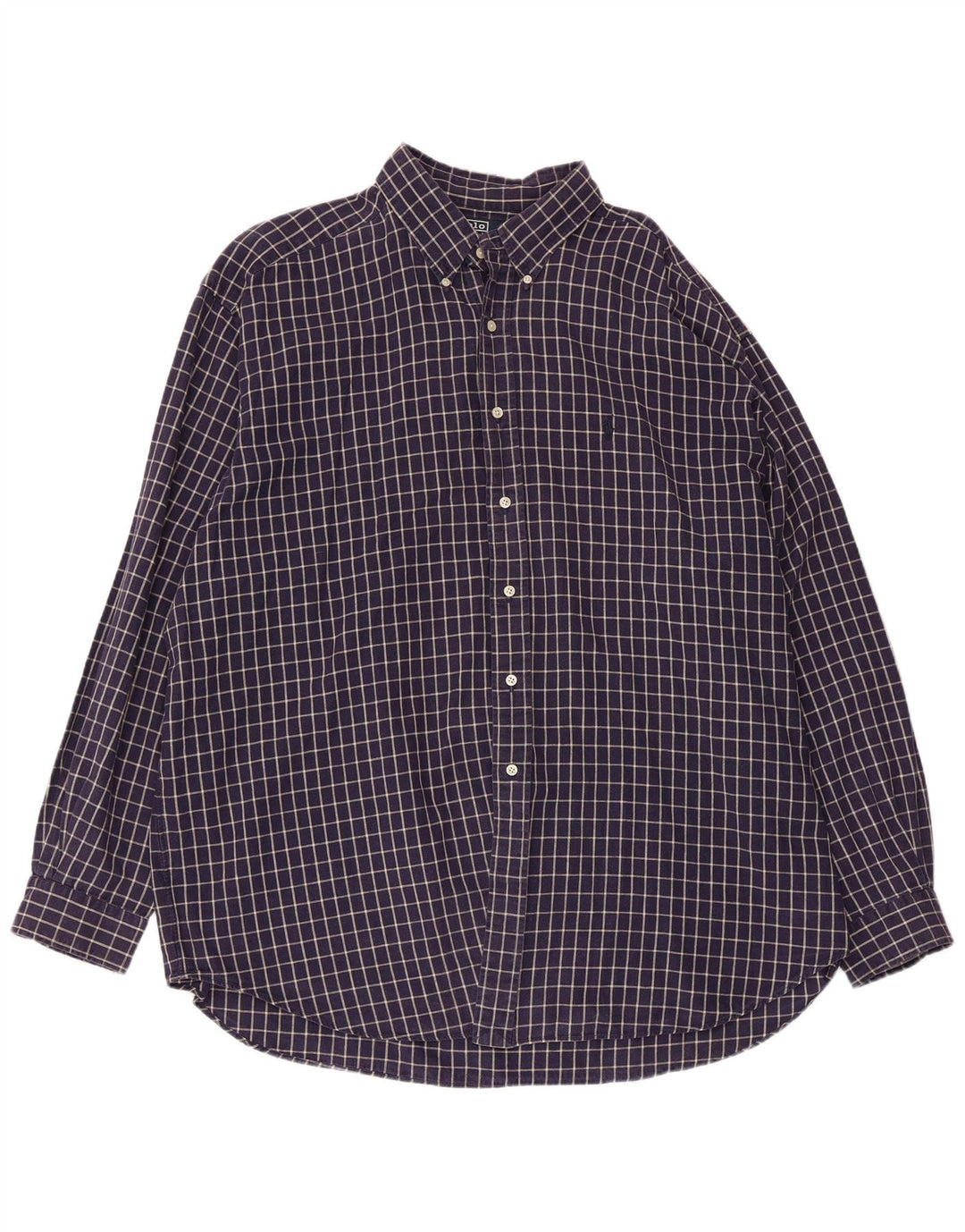 POLO RALPH LAUREN Muška Blaire košulja 2XL tamnoplavi karirani pamuk