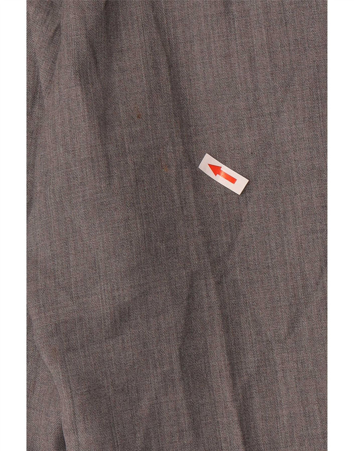Marks & Spencer muške hlače ravnog odijela W40 L29 siva vuna