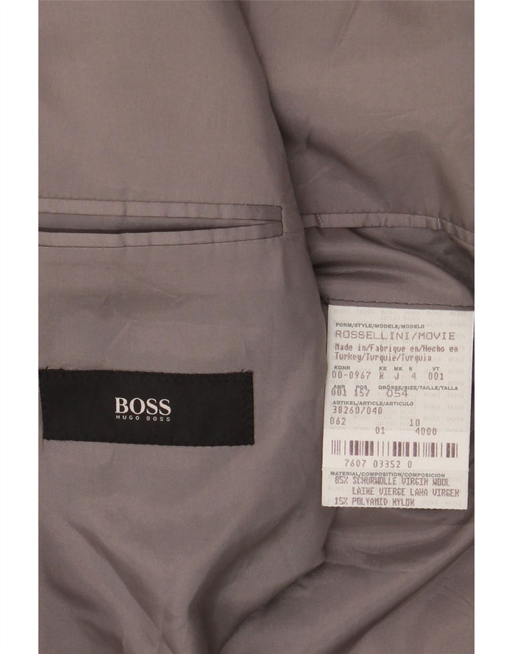 HUGO BOSS Muška jakna sa 3 gumba EU 54 2XL crna prugasta