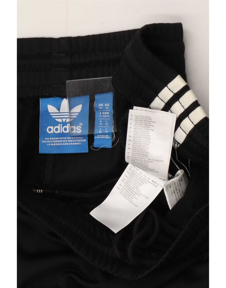 Adidas muške trenirke srednje crne poliesterske hlače