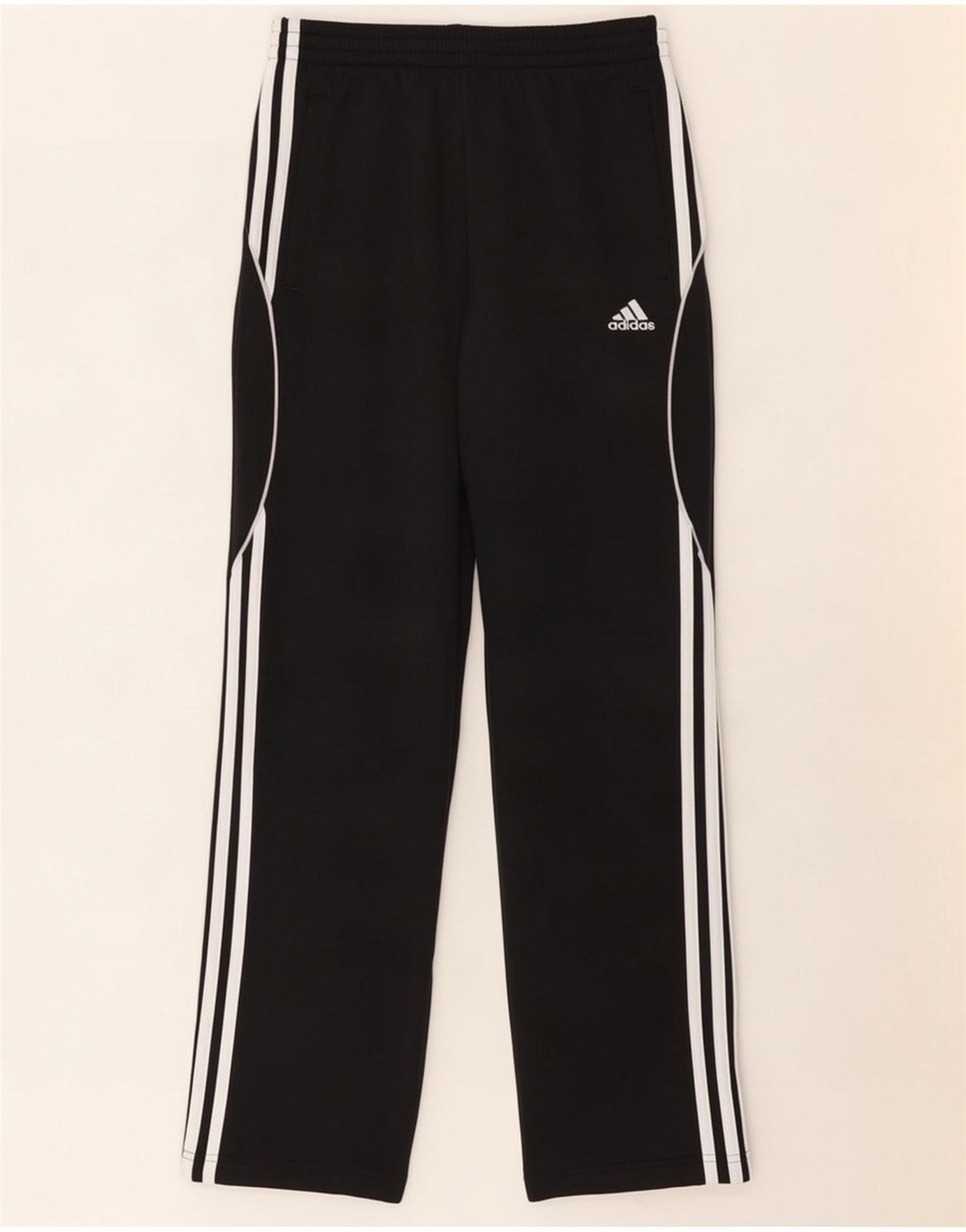 Adidas muške hlače za trenirku UK 36/38 male crne poliesterske