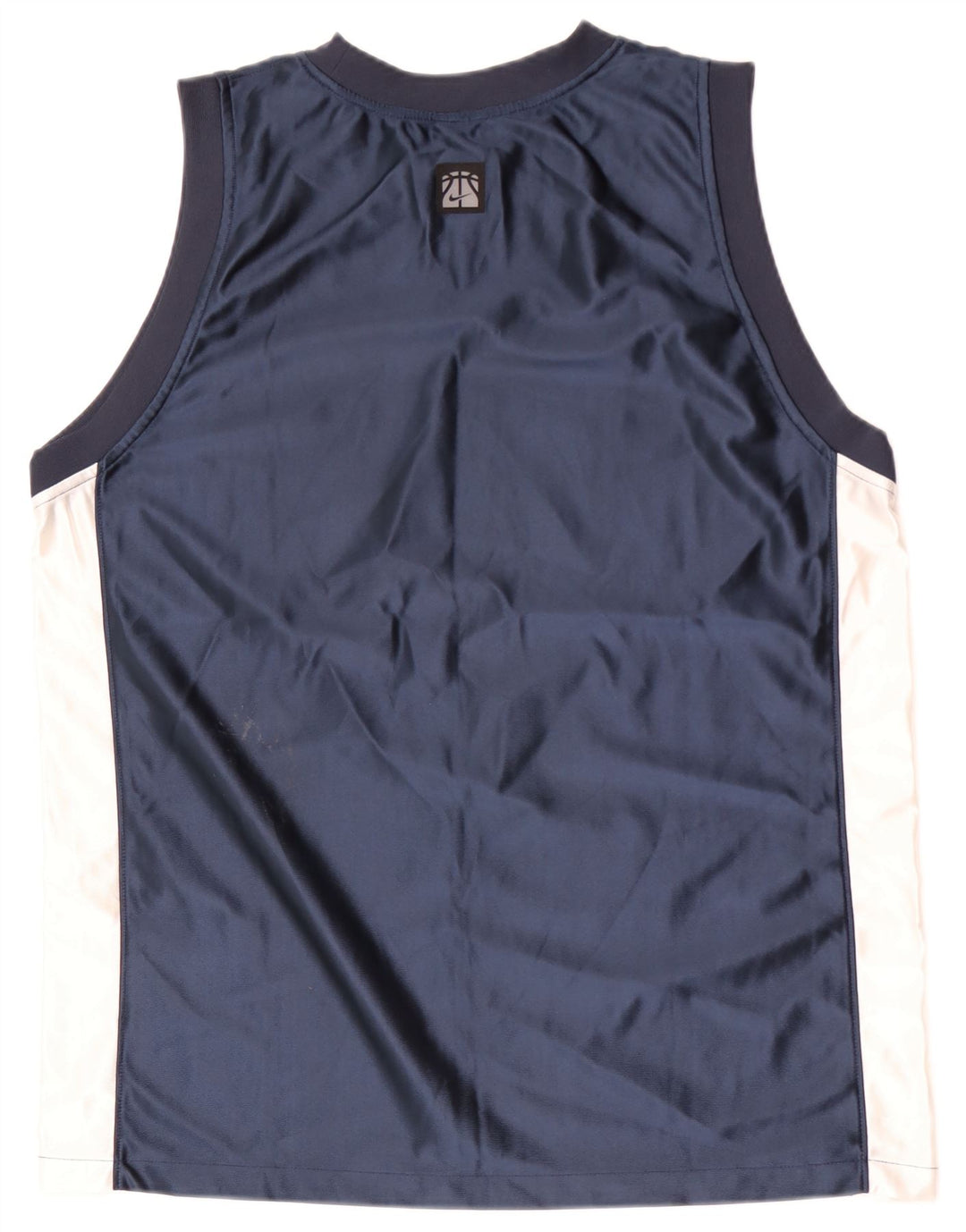 NIKE Muški prsluk UK 39/41 Medium tamnoplavi Colourblock poliester