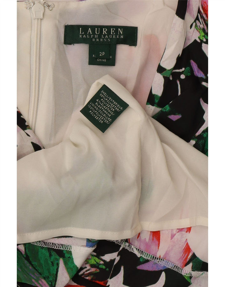 RALPH LAUREN Ženska plašt haljina bez rukava US 2 XS Raznobojna cvjetna