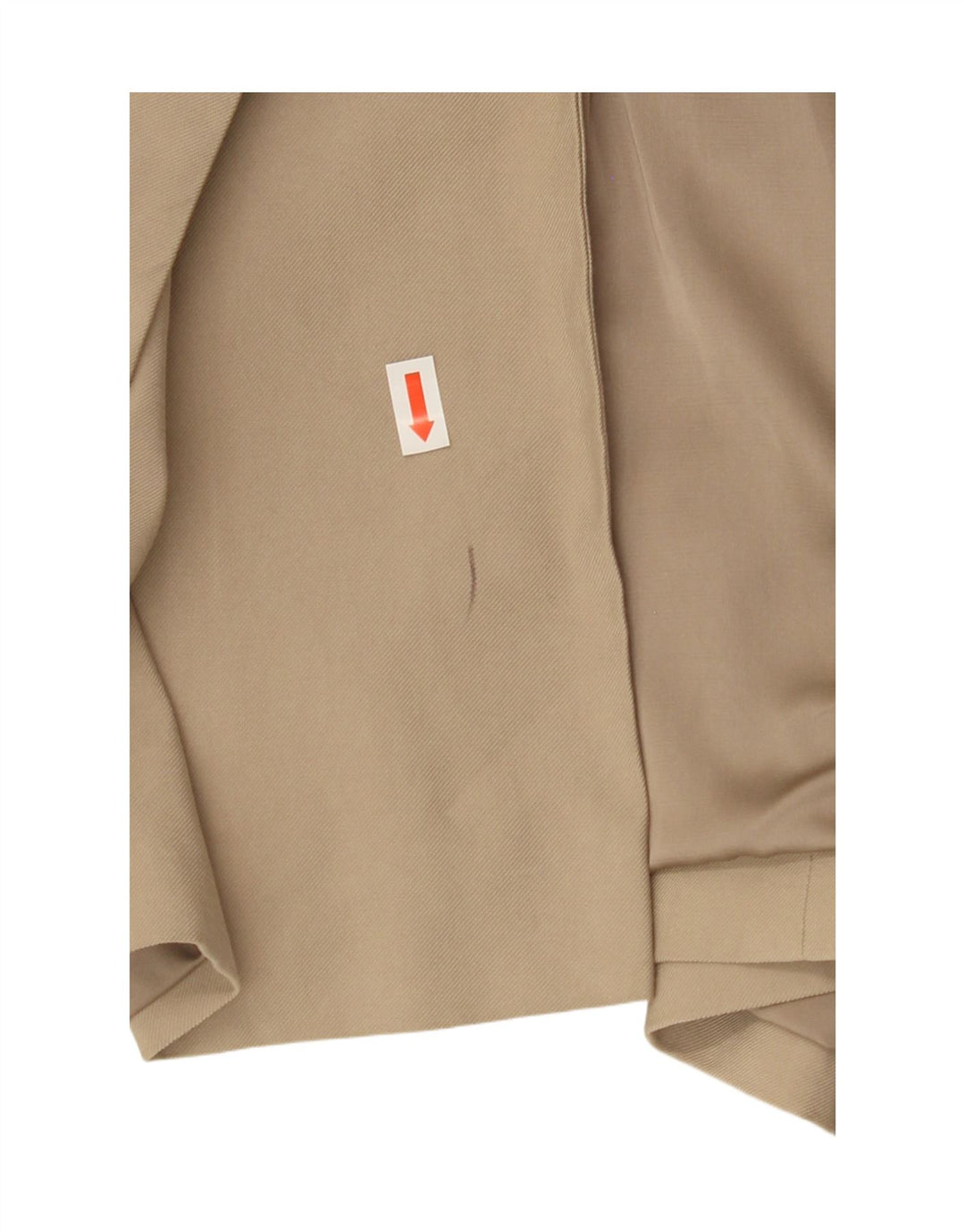 TOPSHOP Womens Open Trench Coat UK 14 Medium Beige Viscose Vintage Topshop and Second-Hand Topshop from Messina Hembry 