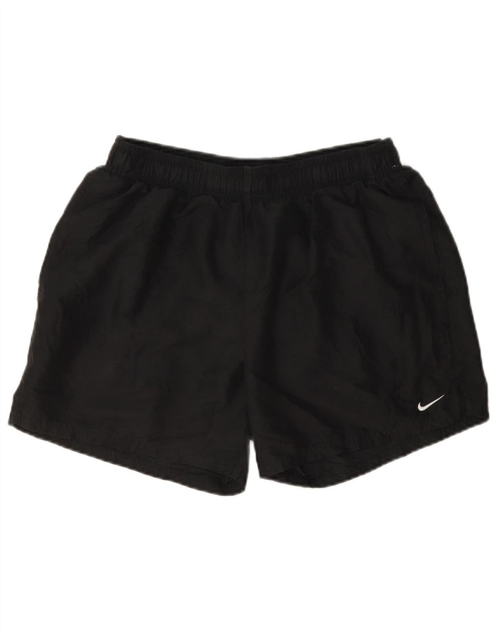 Nike ženske sportske kratke hlače UK 14 Srednji crni poliester