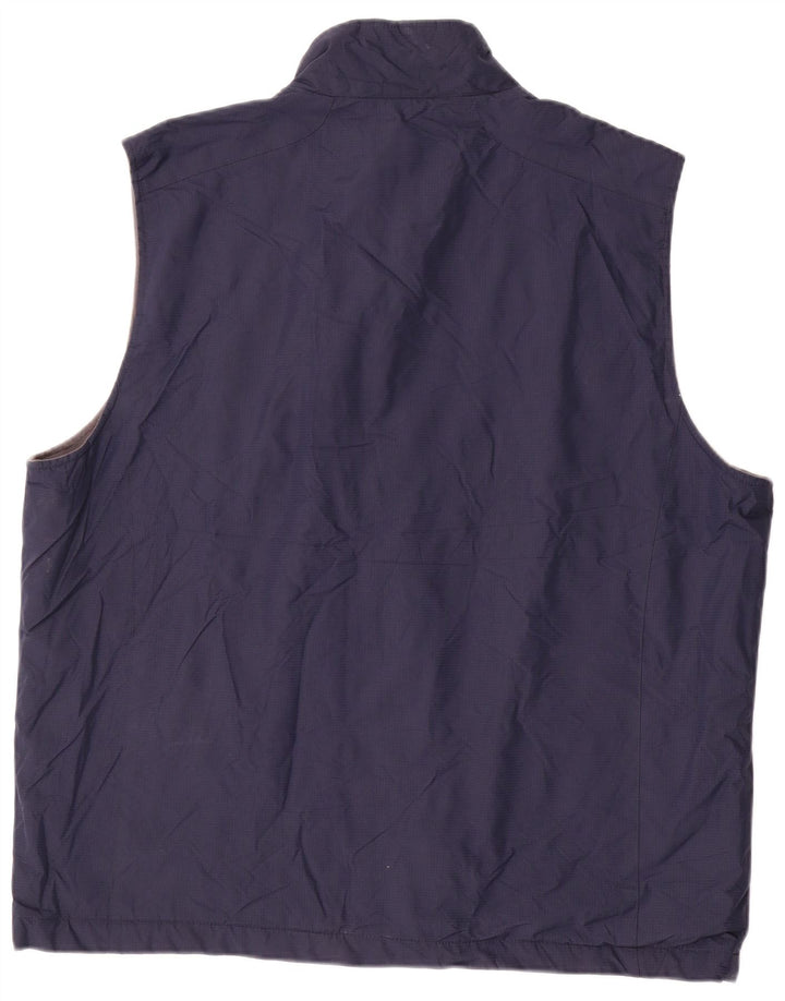 IZOD muška utility jakna UK 42 XL tamnoplavi poliester