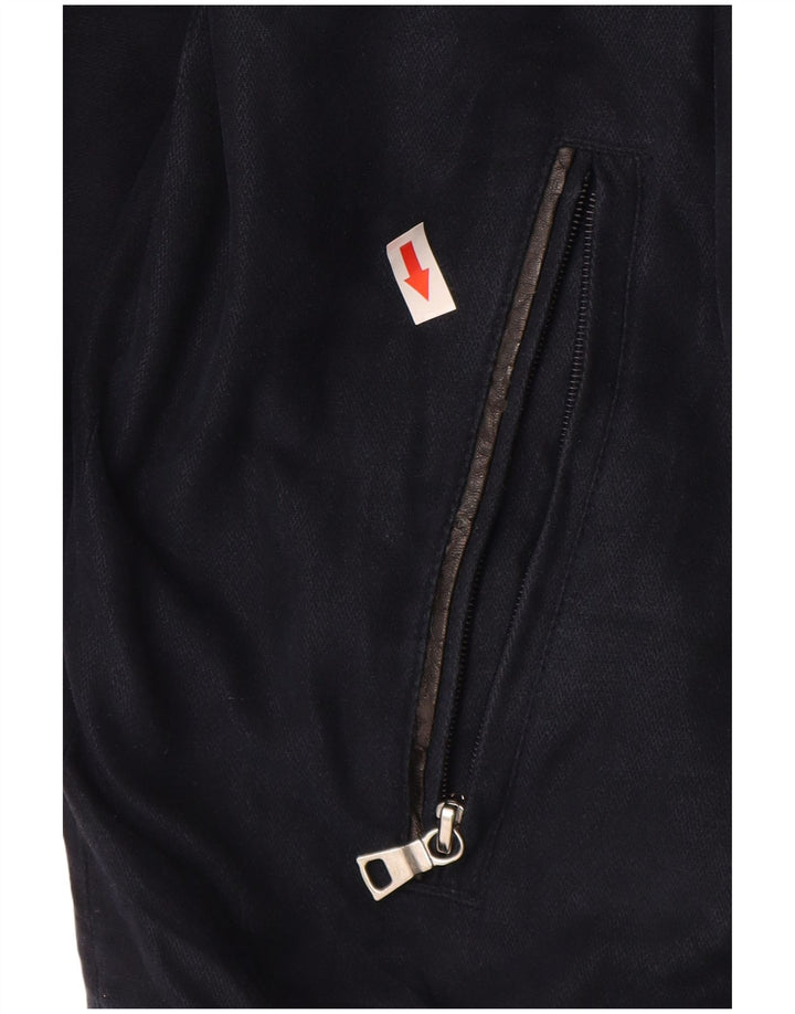 Vintage muška bomber jakna UK 44 2XL tamnoplava