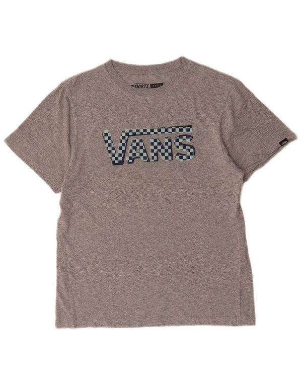 Velika siva pamučna majica kratkih rukava Vans Boys Graphic T-Shirt 12-13 Years