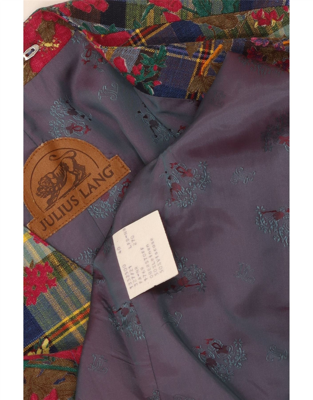 JULIUS LANG Ženska jakna sa 4 gumba EU 40 srednje višebojna