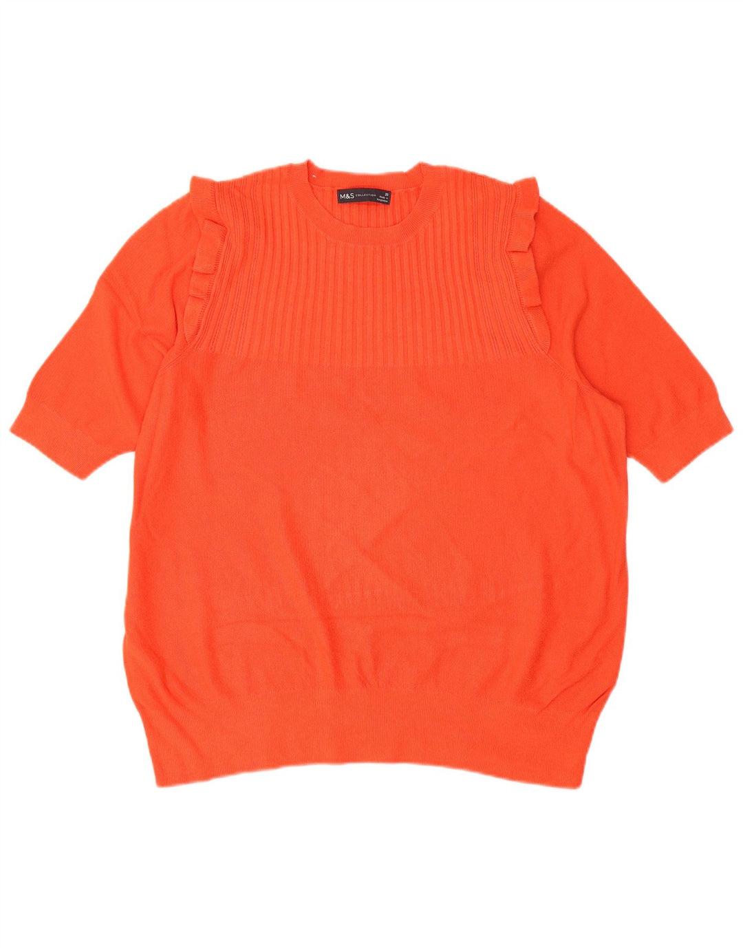 Top ženska bluza Marks & Spencer UK 20 2XL narančasta viskoza