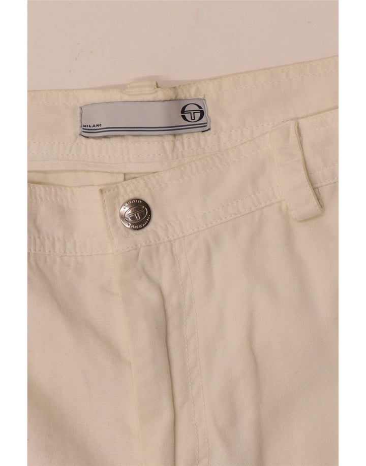Sergio Tacchini muške kargo kratke hlače W32 srednje bijele boje