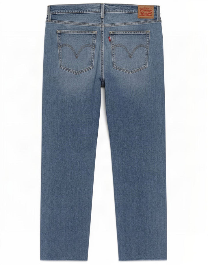 Levi's ženske ravne traperice W34 L27 plavi pamuk