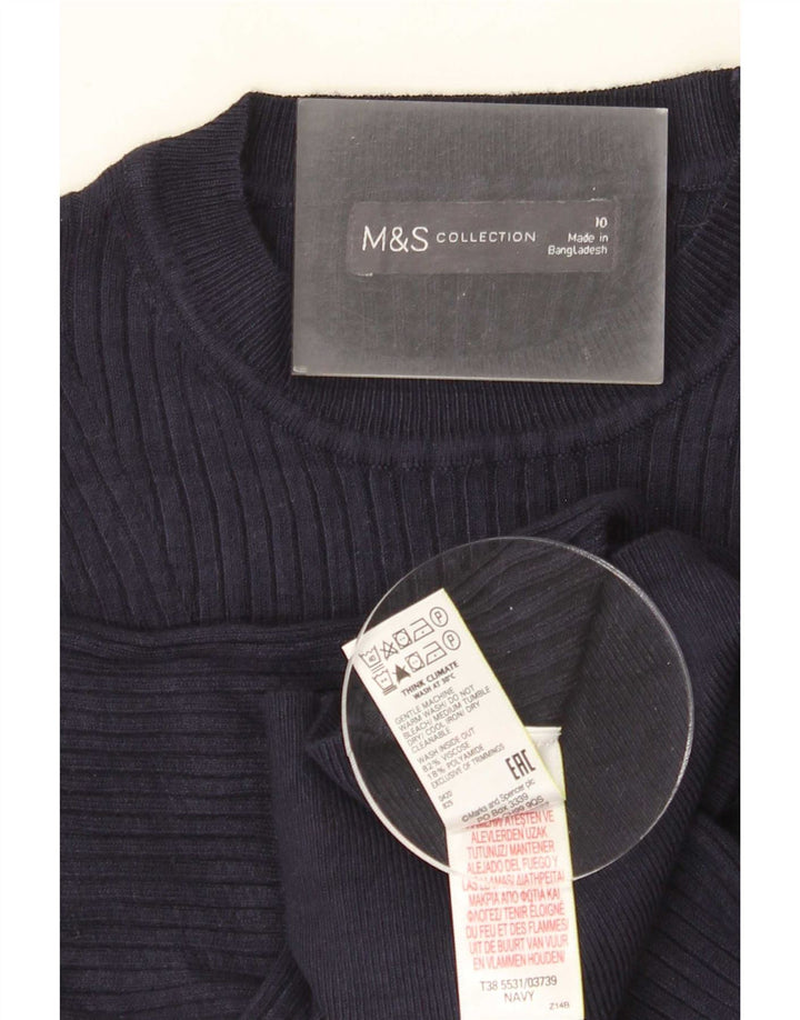 Top ženske bluze Marks & Spencer UK 10 Mala tamnoplava viskoza