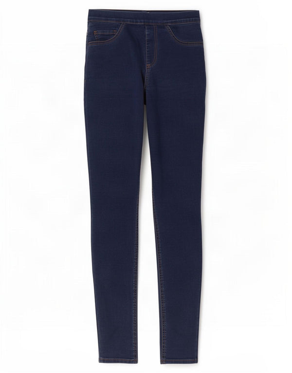 Marks & Spencer ženske jegging traperice UK 10 male W26 L30 plavi pamuk