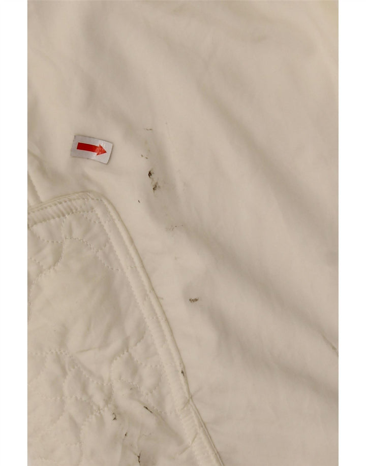 CHERVO Ženski skijaški kombinezon IT 42 Srednje bijeli karirani poliamid