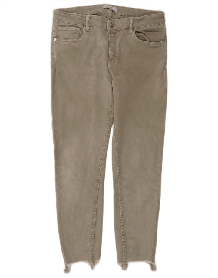 Zara ženske uske traperice EU 40 srednje W30 L26 sive