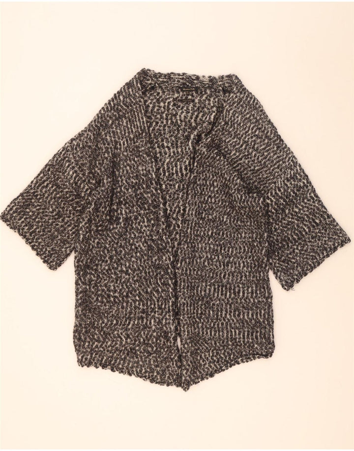 Massimo Dutti ženski prekomjerni džemper s 3/4 rukavima UK 10 Small Gray