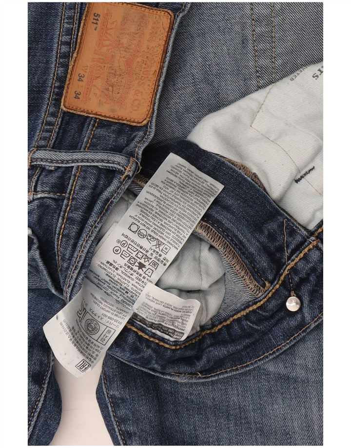 Levi's muške 511 uske traperice W34 L28 plavi pamuk
