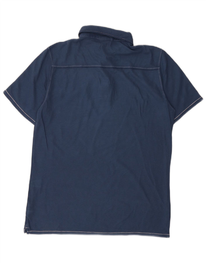 Dkny muška polo majica mala tamnoplava pamuk