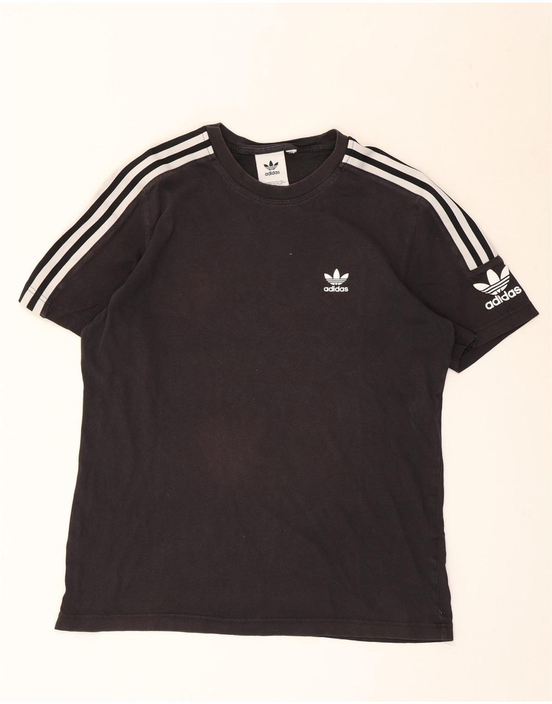 Adidas muška majica kratkih rukava Srednji crni pamuk