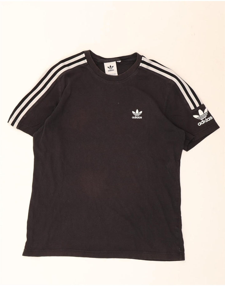Adidas muška majica kratkih rukava Srednji crni pamuk
