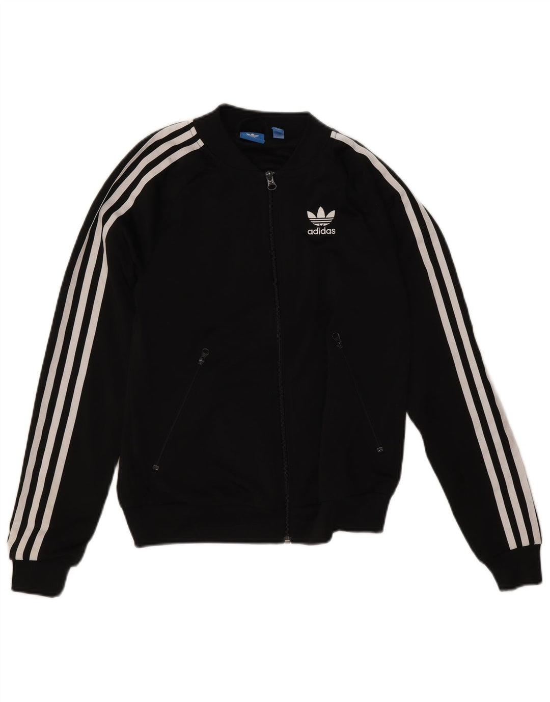 Adidas ženska gornja jakna trenirke UK 6 XS crni poliester