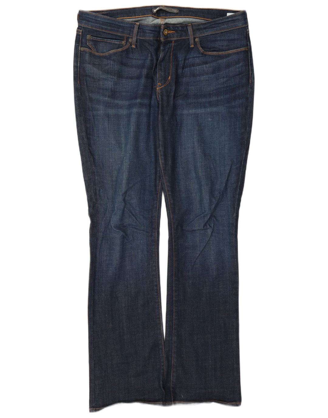 Levi's ženske traperice srednjeg rasta W33 L32 tamnoplavi pamuk