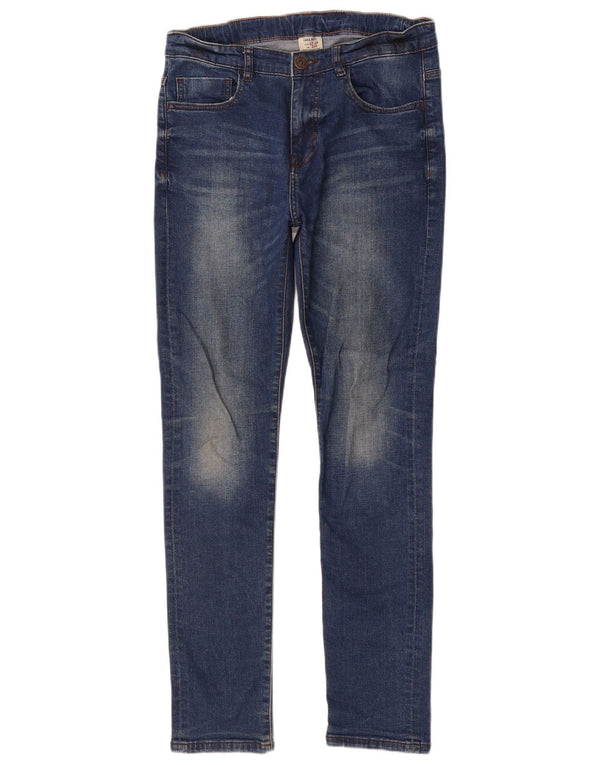 Zara Boys Slim Jeans 13-14 Years W28 L30 Plavi pamuk