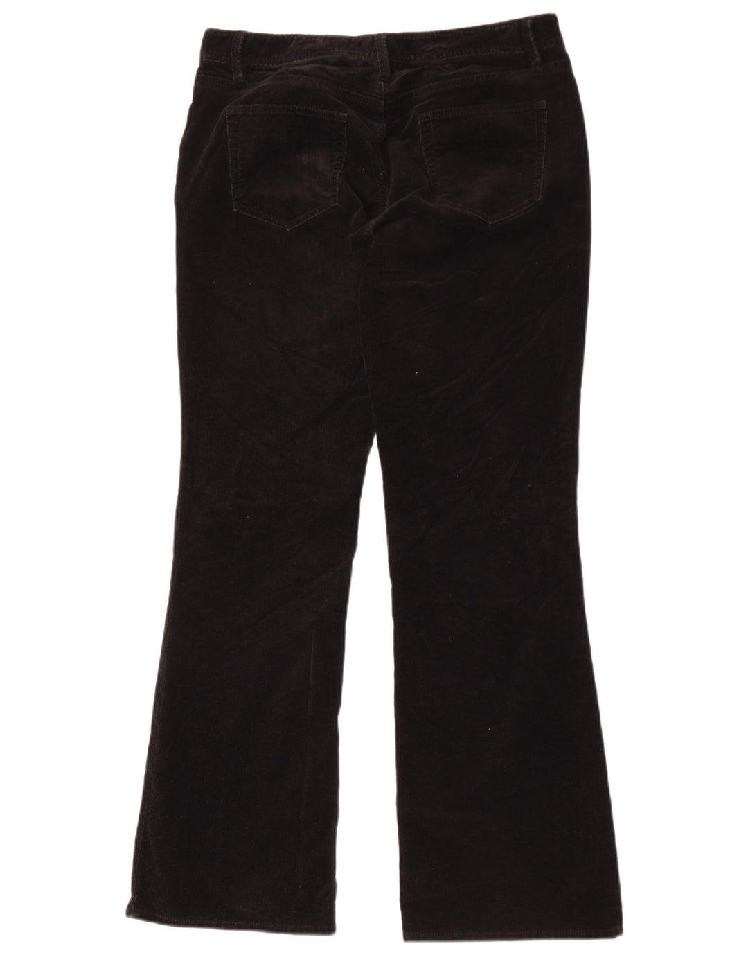 Eddie Bauer Ženske hlače od samta US 8 srednje veličine W30 L31 crne