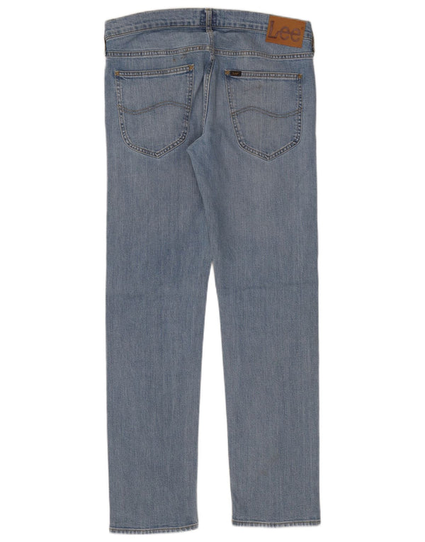 Lee Mens Daren Zip Fly Slim Jeans W32 L32 Plavi pamuk
