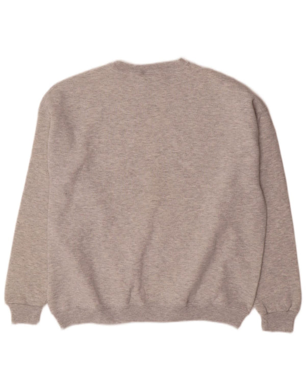 Russell Athletic Boys Sweatshirt Džemper 15-16 godina XL sivi flekasti pamuk