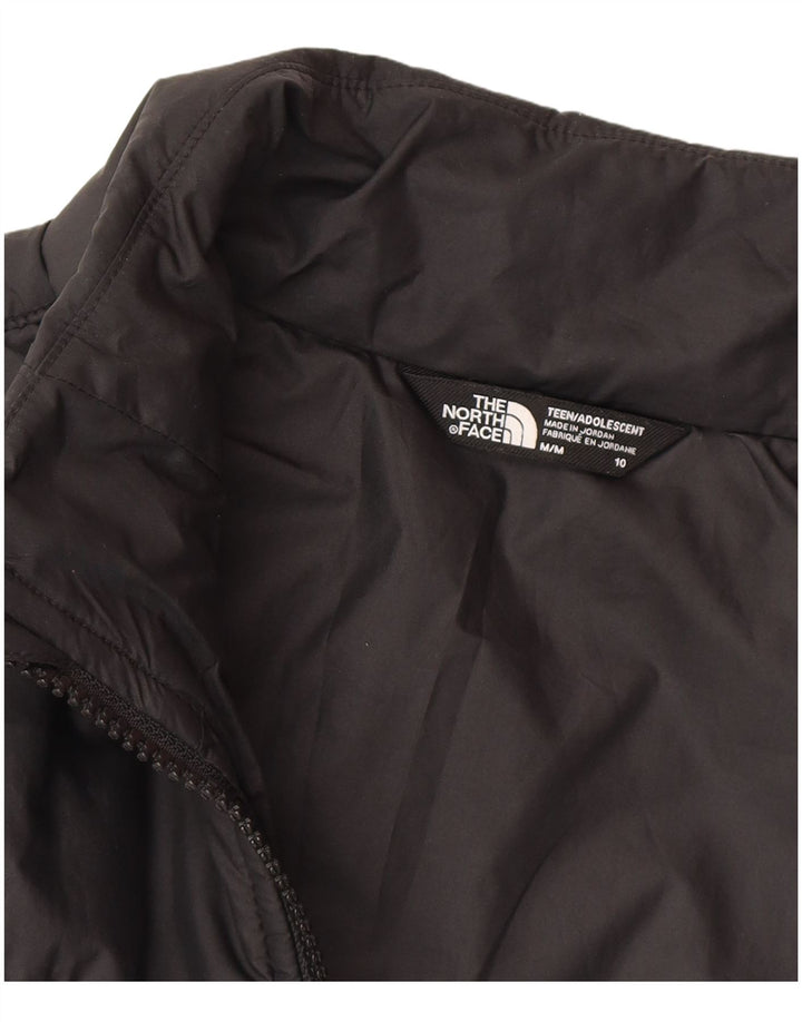 The North Face Boys Podstavljena jakna za 9-10 godina Srednje crni poliester