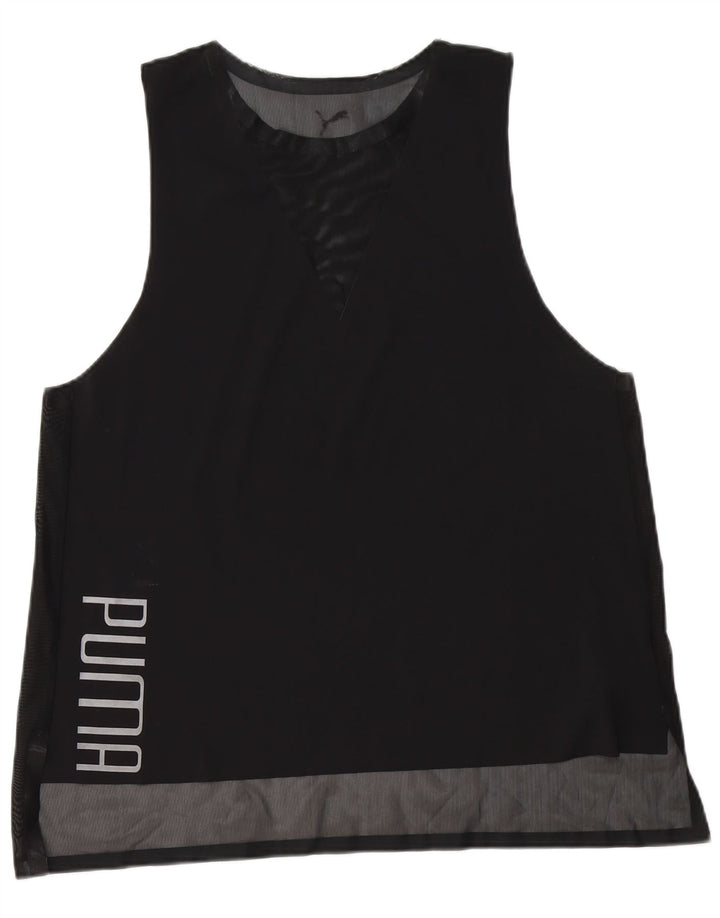 Puma ženski grafički prsluk UK 18 XL crni poliester