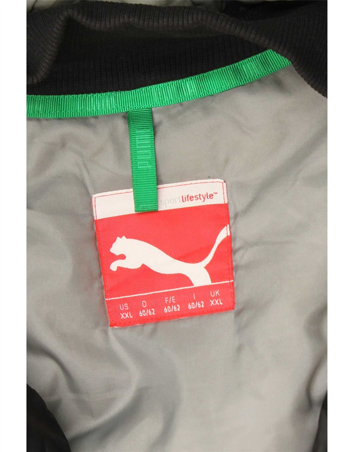Puma muška pomoćna jakna s kapuljačom UK 44 2XL crna