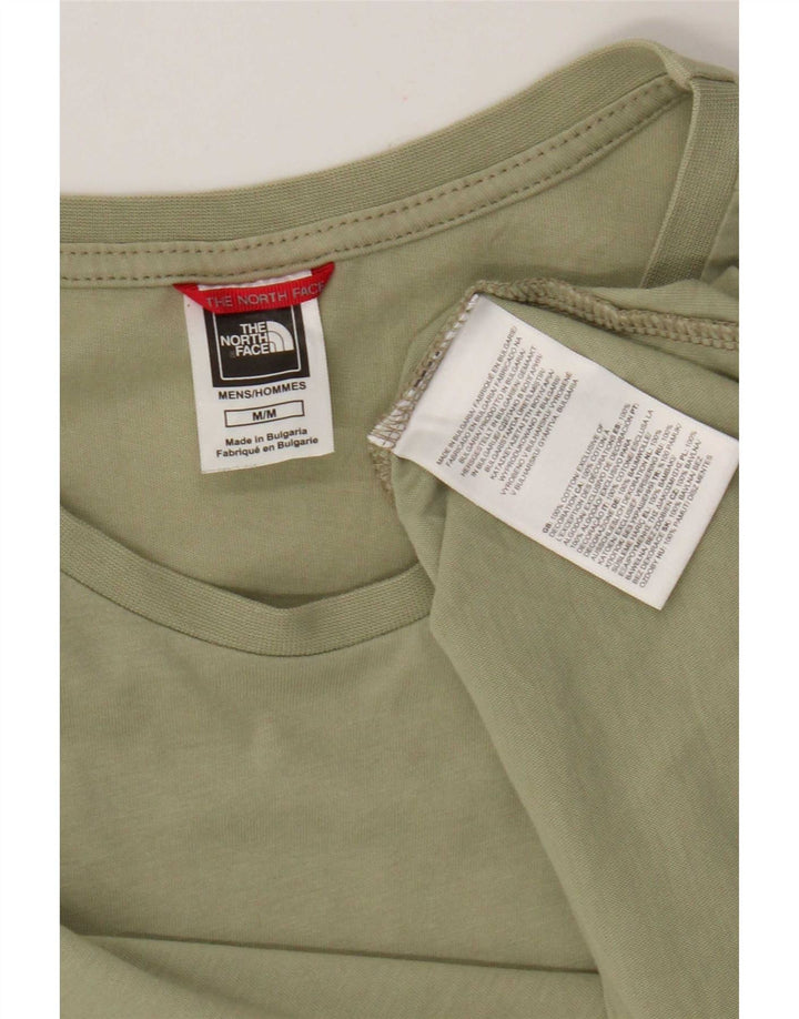 The North Face muška majica kratkih rukava Srednji kaki pamuk