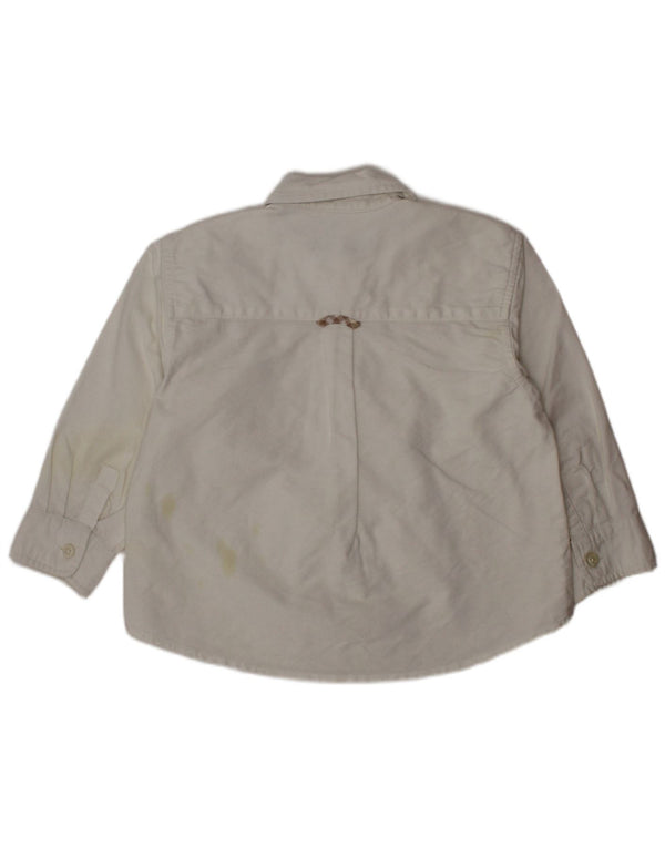 BURBERRY majica za dječake 18-24 mjeseca, bijeli pamuk