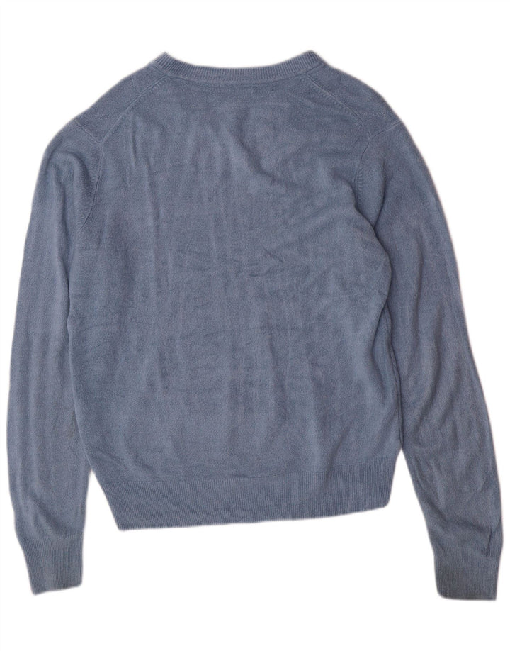 Dockers muški džemper s V-izrezom Mali plavi Argyle/Dijamantni akril