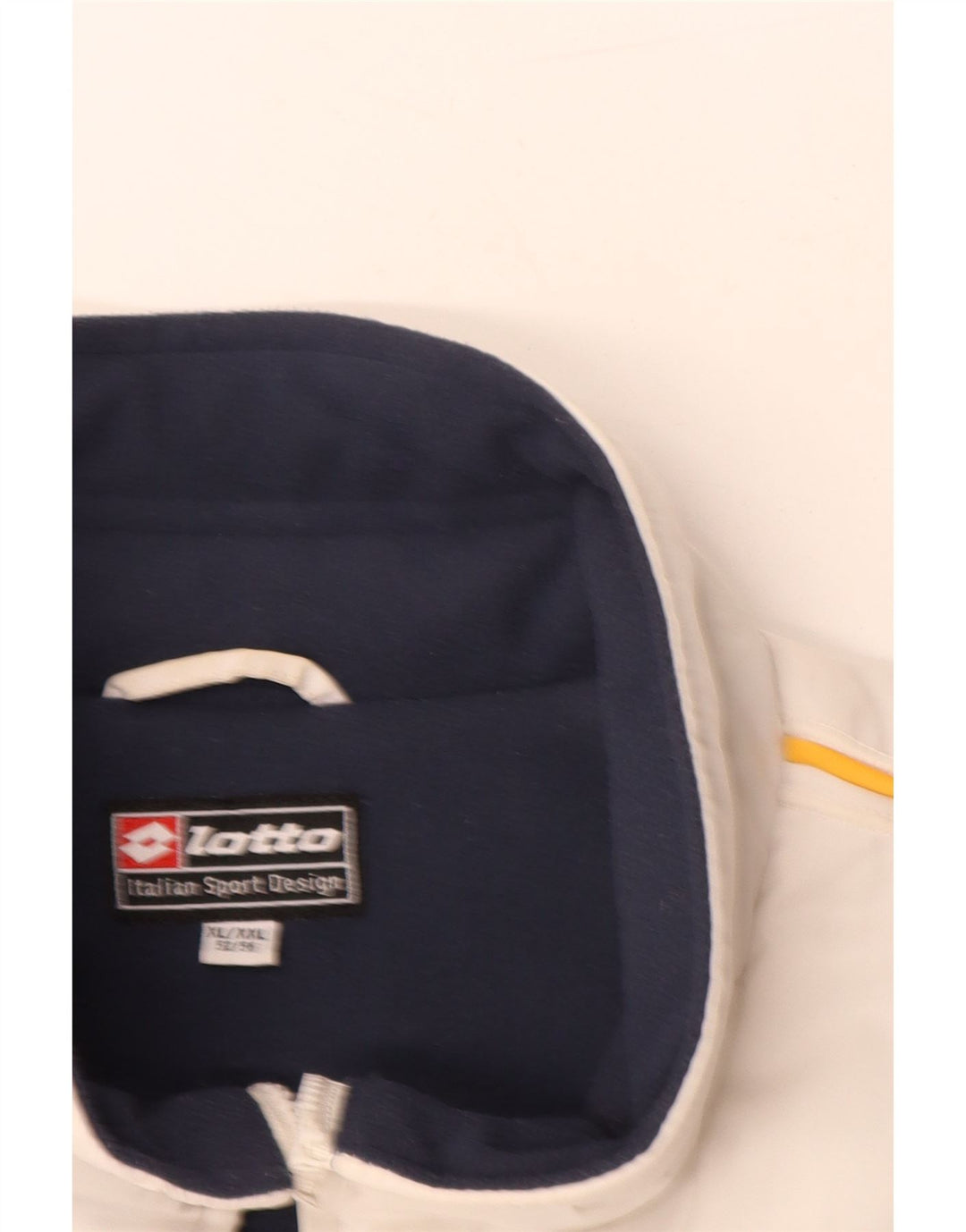 LOTTO muška grafička podstavljena majica IT 52 XL bijeli poliester