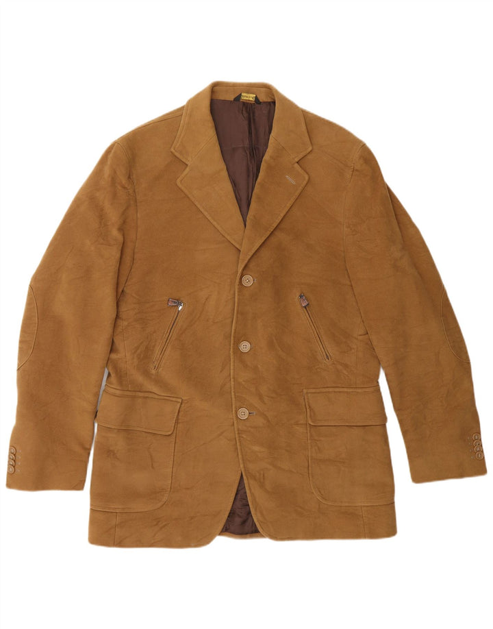 Duca Visconti Di Modrone muška jakna sa 3 gumba IT 50 Large Beige