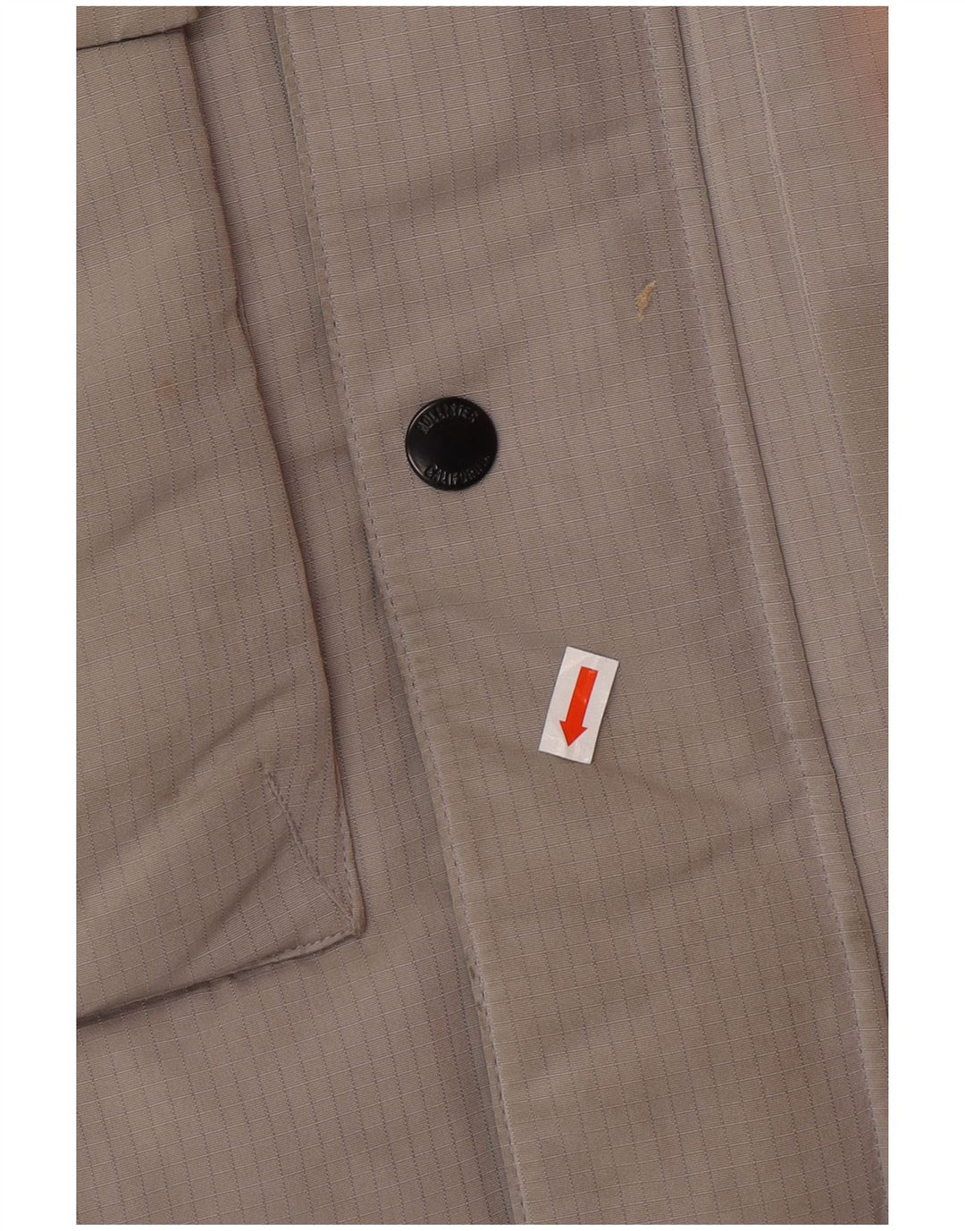 HOLLISTER Muška podstavljena jakna s kapuljačom UK 40 veliki sivi poliester