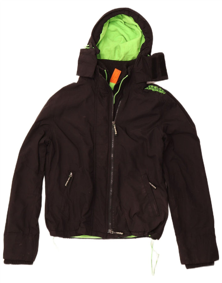 SUPERDRY ženska jakna s vjetrovkom UK 16 velika crna