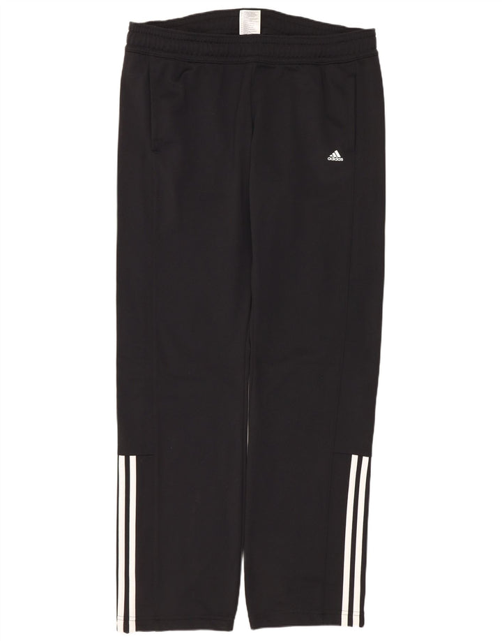 Adidas ženske hlače za trenirku UK 12/14 Srednje crni poliester