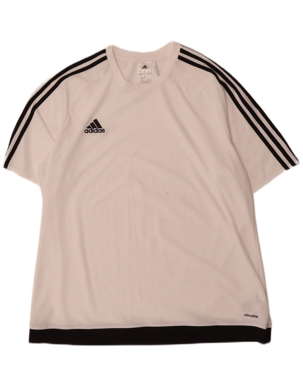 Adidas muška majica Climalite Top XL bijeli poliester u boji