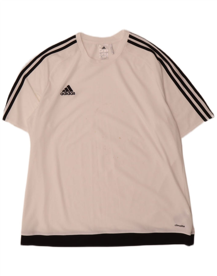 Adidas muška majica Climalite Top XL bijeli poliester u boji