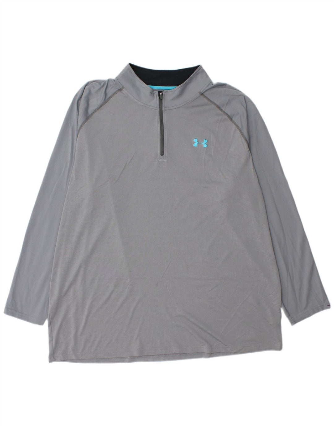 UNDER ARMOUR Muška trenirka Heat Gear Zip Neck Top trenirka 3XL siva
