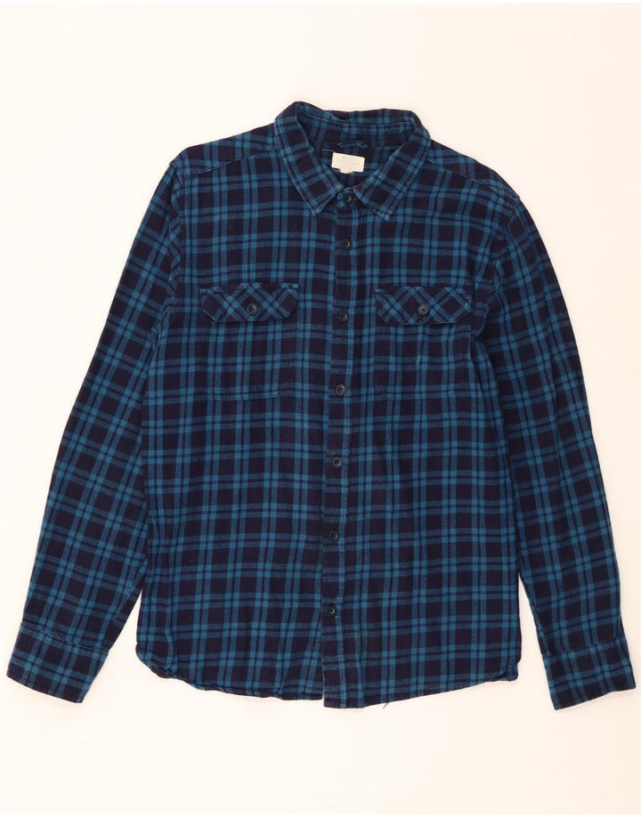 Mountain Warehouse muška flanelska košulja, veliki plavi karirani pamuk