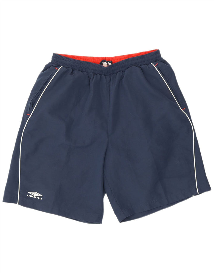 Umbro muške sportske kratke hlače velike tamnoplave poliesterske boje