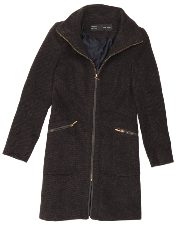 Zara ženski kaput UK 10 Small Gray